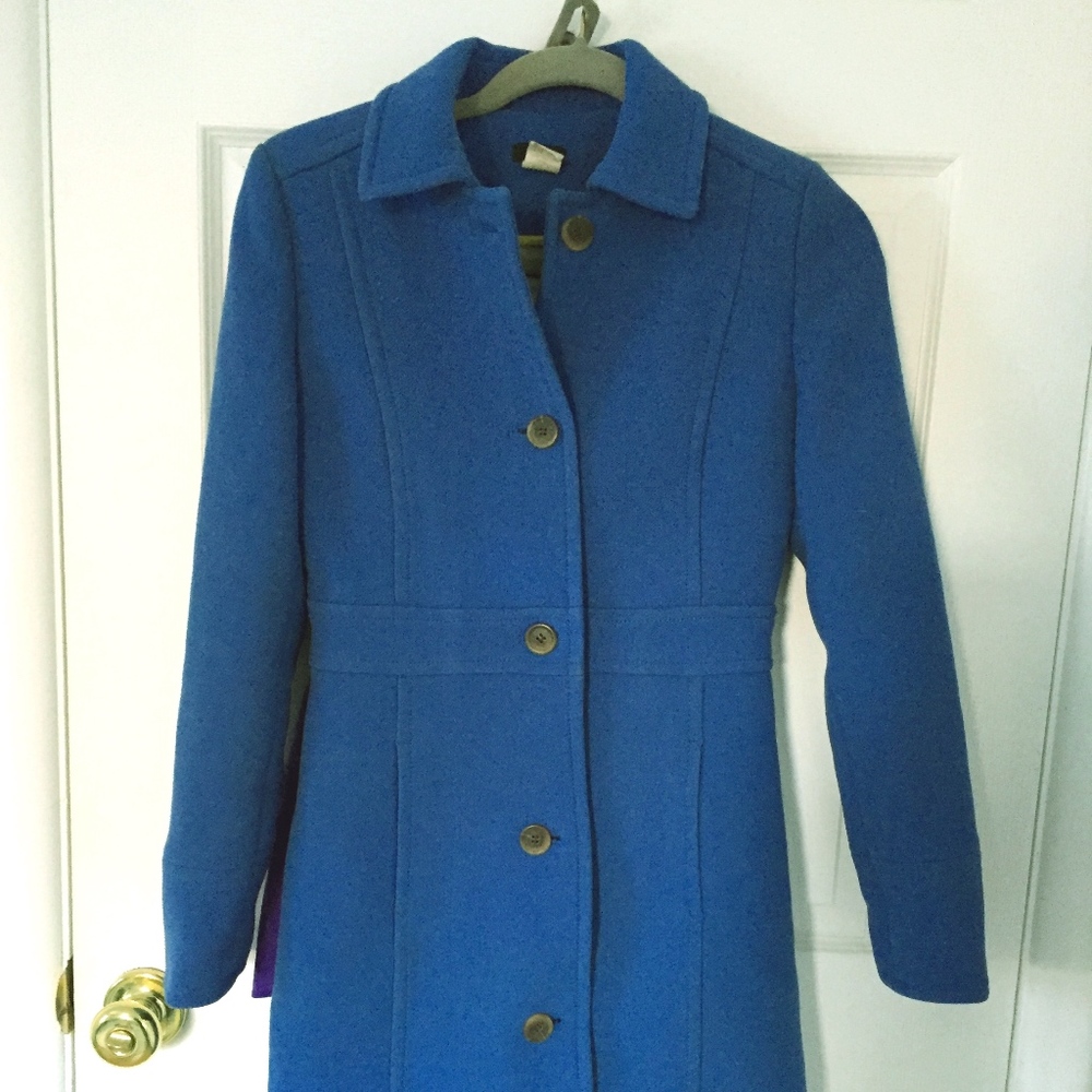 J. Crew Double-cloth lady day coat with Thinsulate